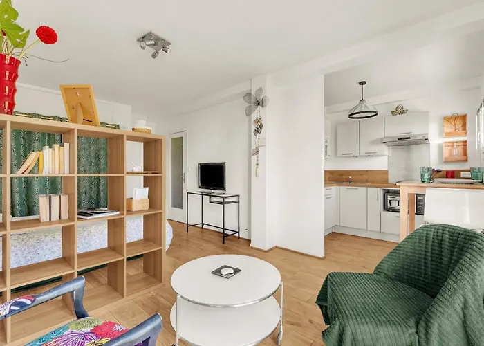 Boheme, Parking, Proche Aeroport, Meett & Airbus Apartman