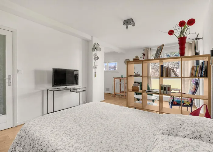 Appartement Cocon - 2pers - Parking - Aéroport - Meet